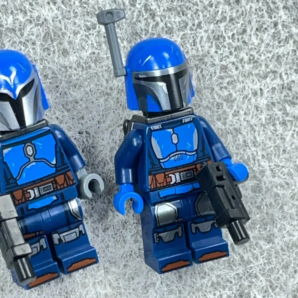LEGO Star Wars Mandalorian Warrior & Nite Owl Minifigures 75373 Blue Set